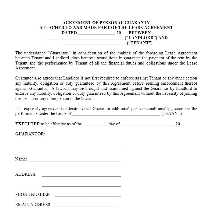 Featured image for insurent lease guaranty