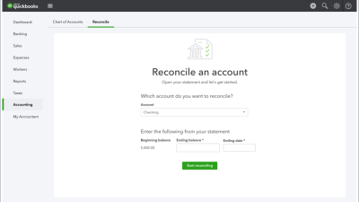 Content image for quickbooks online bank reconciliation