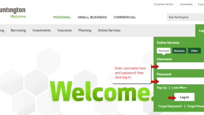 Content image for the huntington bank online