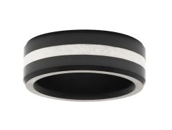 elysium black diamond wedding band