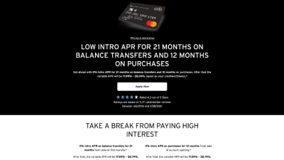 Content image for citi diamond preferred apply