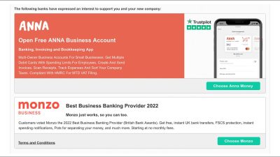 Content image for easy business bank account online